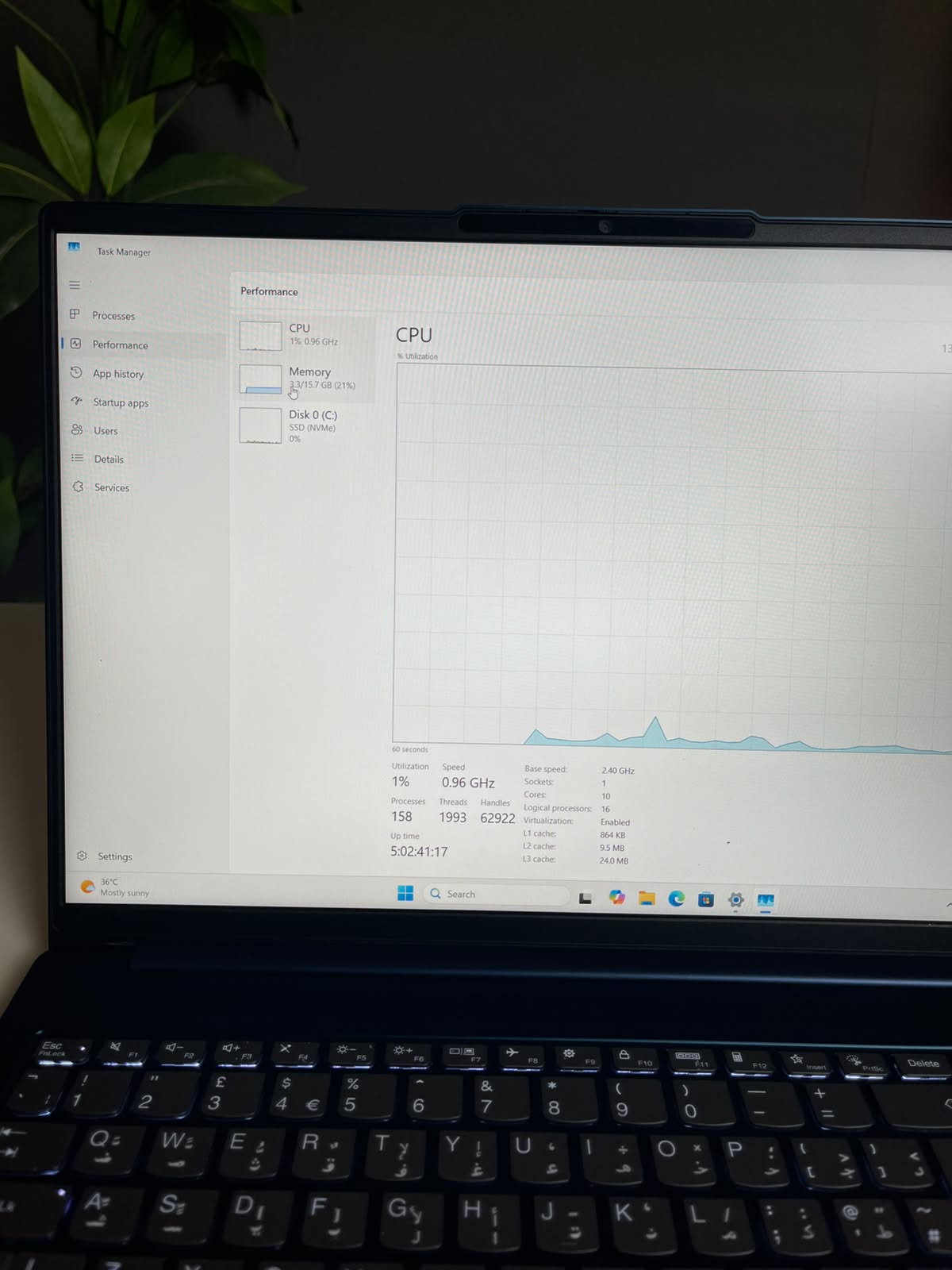 Lenovo IdeaPad Slim 5 16IRL8 | Core i7-13620H | 16GB RAM | 256GB SSD
