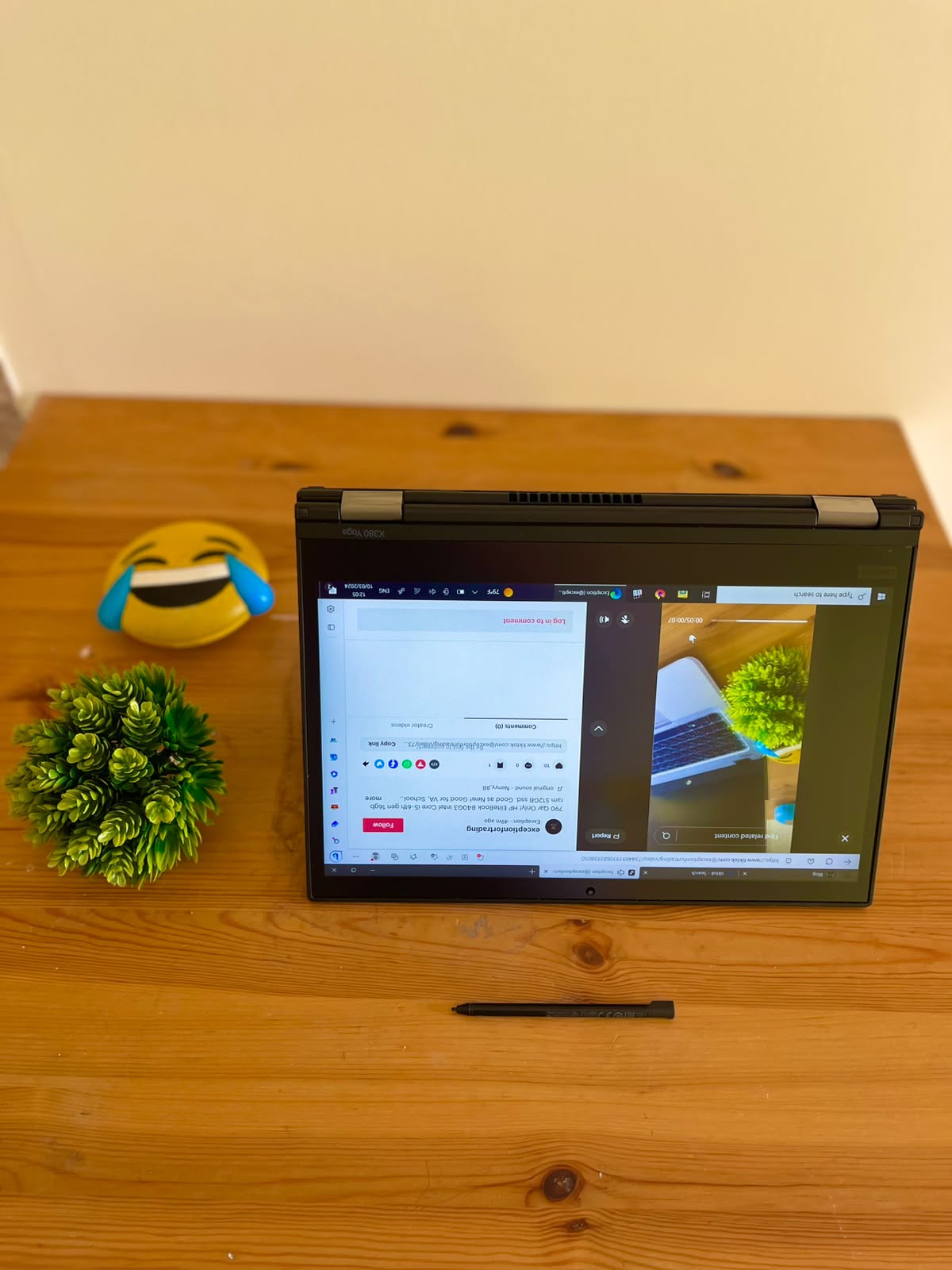 Lenovo ThinkPad X380 Yoga | Core i5 8th Gen | 8GB RAM | 256GB SSD + Active Pen