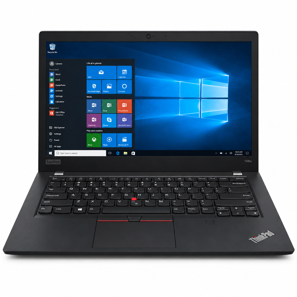Lenovo ThinkPad T480s - Front View