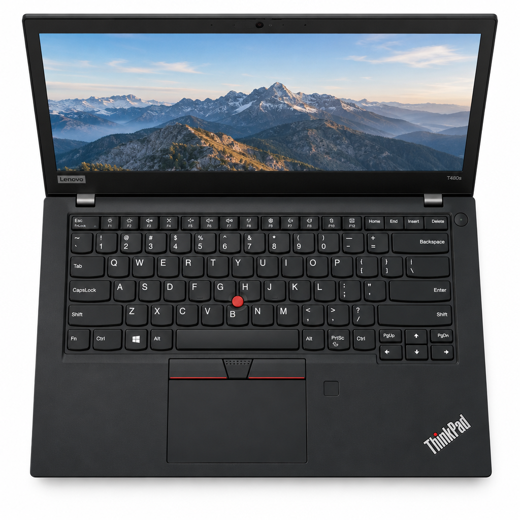 Lenovo ThinkPad T480s - Keyboard View