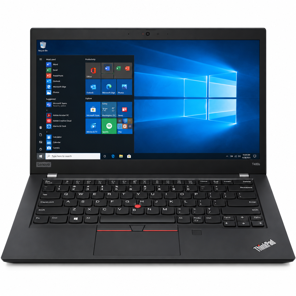 Lenovo ThinkPad T480s - Front View