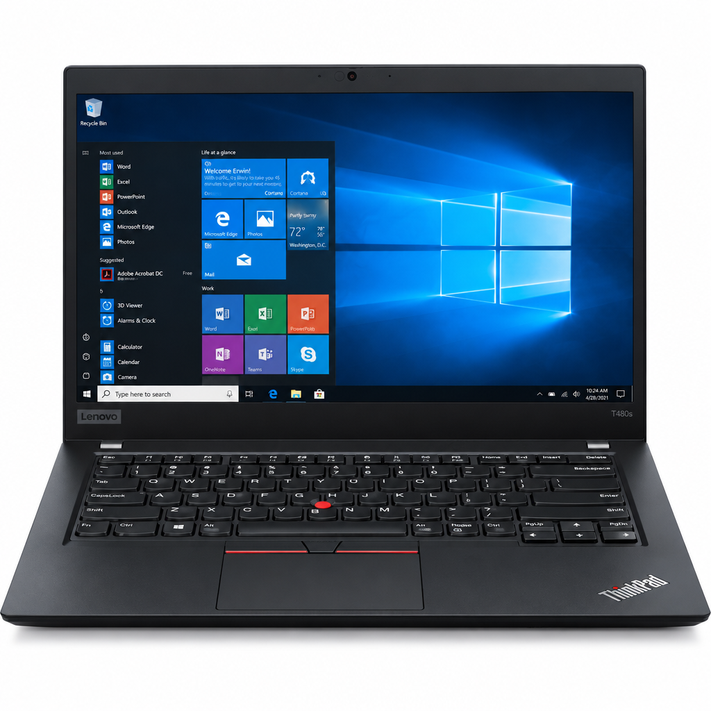 Lenovo ThinkPad T480s - Screen Display View
